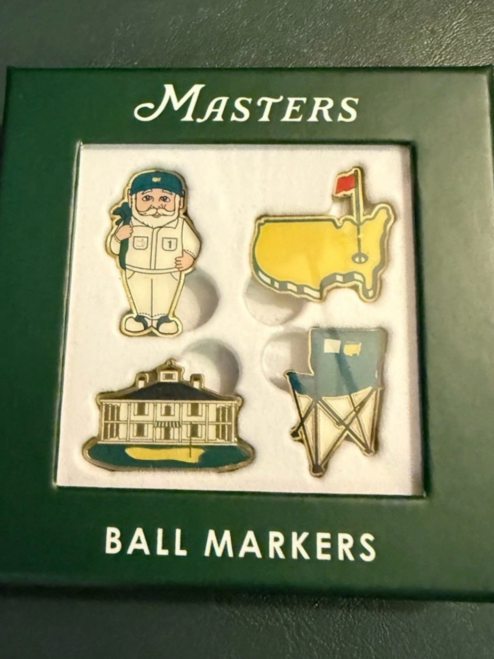 Masters 2026 Limited Edition Ball Markers Golf Augusta